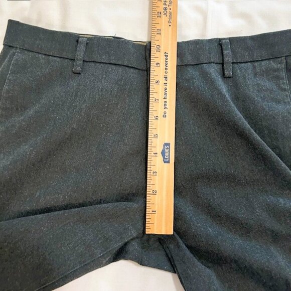 Dockers Mens Pants 34 30 Gray Flex Comfort Slim Fit Polyester Blend read - Picture 10 of 15